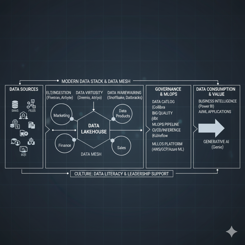 The Data-Driven Enterprise in 2025: From the Modern Data Stack to Industrializing AI